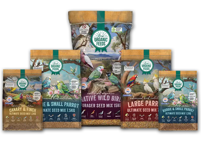 Aus Organics Bird Seed Blends