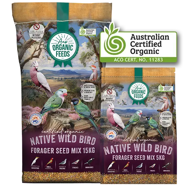 AOF Native Wild Bird Seed is made with 100% Organic Ingredients