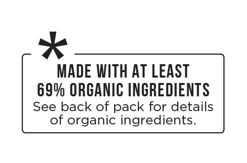 AOF Small Animal Feeds are made with at least 69% of organic ingredients